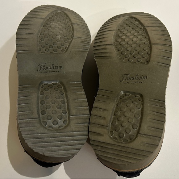 Florsheim Navy Blue Leather Boy Shoes (Size 7) - Picture 7 of 7